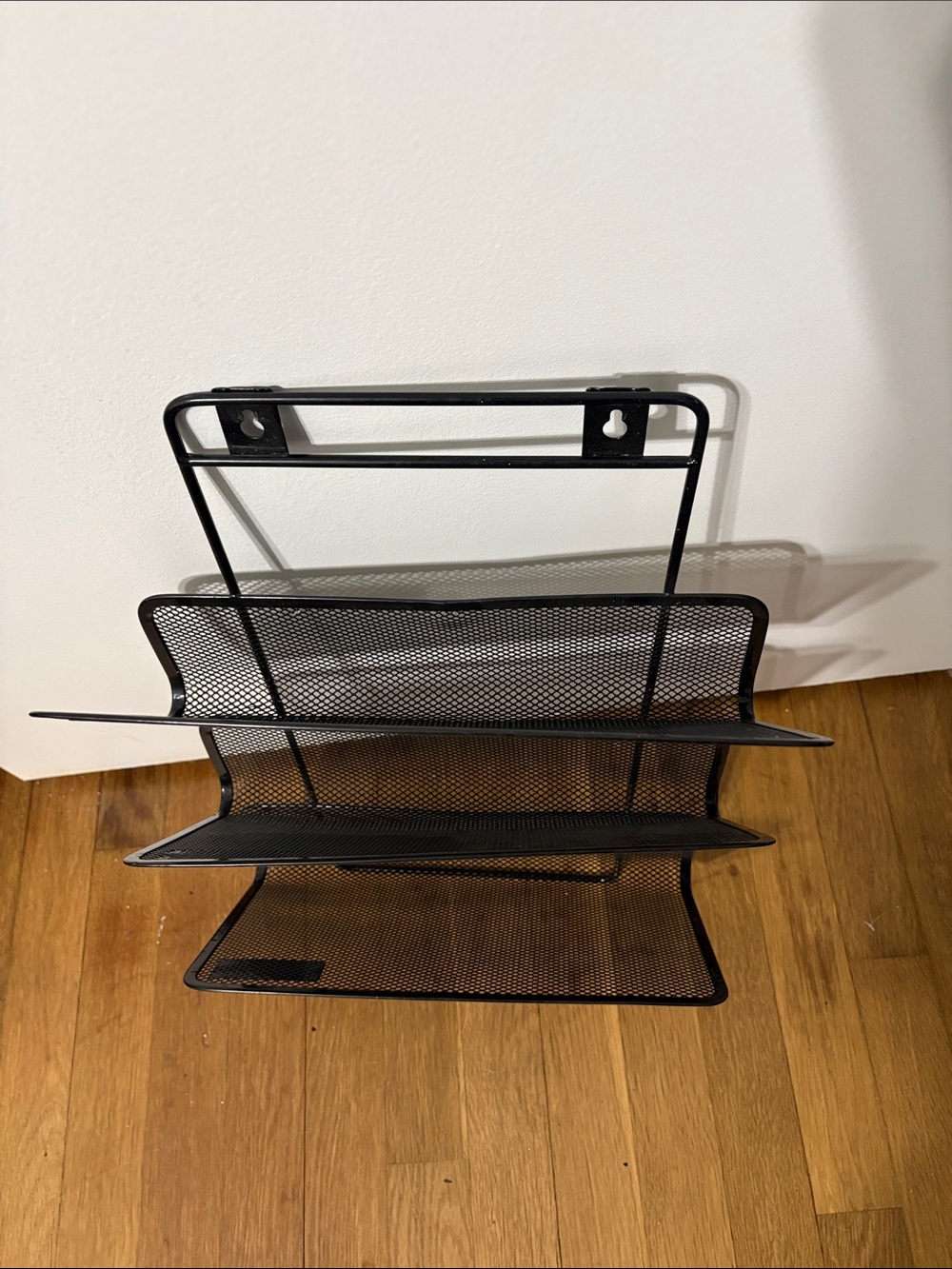 Hanging file organizer mesh black - Picture 2 of 6